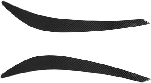 Carbon Fiber light Eyelids Trim, 2013-2015 Compatible with Holden Commodore VF Series 1, Pair Carbon Fiber light Eyelids Headlamp Eyebrows Strip Trim Cover in Kuwait