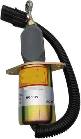 Fuel Shut Off Solenoid 3935649 SA-4765-12 Compatible With Cummins C Series B Series 5.9L 8.3L Motorhome Engines 12VDC in Kuwait