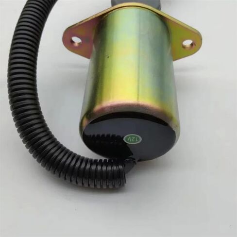 Fuel Shut Off Solenoid 3935649 SA-4765-12 Compatible With Cummins C Series B Series 5.9L 8.3L Motorhome Engines 12VDC in Kuwait