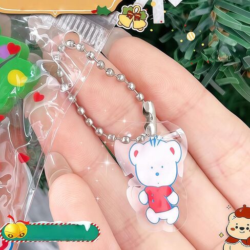 4-Pack Christmas Mini Erasers - Holiday-Themed Pencil Erasers Bulk Set - Cute Santa, Snowflake Designs in 3D with Non-Toxic PVC Material for Classroom Rewards, Gift Filling & School Prizes in Kuwait