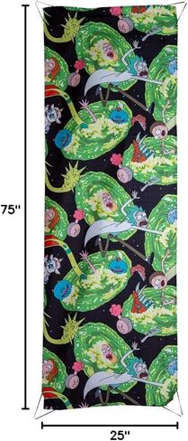 Calhoun Rick and Morty Door Banner (25" by 75") (Portals) in Saudi Arabia