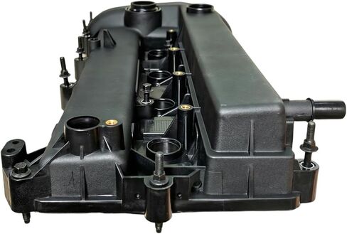 Engine Valve Cover Kit Compatible with 2010-2013 Mazda 3, 2009-2015 Mazda 5, Mazda 6 & CX-7 | Direct Fit for 2.0L, 2.3L, 2.5L Engines, Replace Part # L502-10-210E / L50210210E in Kuwait