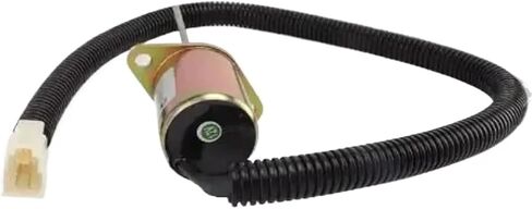 1503ES 12V Fuel Shutdown Solenoid Compatible For Wood-ward Kubota SA-4310-T 3158321-33 SA-4310-12 17490-60010 ShutOff Solenoid Stop Valve(Style 1) in Kuwait