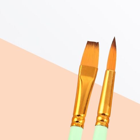 قلم رسم زيتي 6 فرشاة نايلون ألوان مائية من الأكريليك مجموعة أدوات فنية in Kuwait