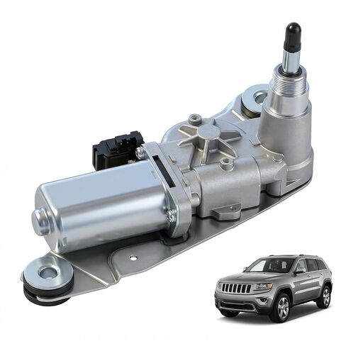 محرك ممسحة الزجاج الأمامي الخلفي متوافق مع Jeep Grand Cherokee 2011 2012 2013 Sport Utility، V6 3.6L/V8 5.7&6.4L|3-Pin، بديل# 55079213AB، 404000 in Kuwait