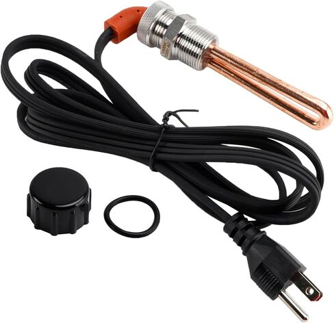 F7TZ-6A051-AA سخان كتلة المحرك 120 فولت 1000 وات مناسب لشاحنات الديزل Ford F250/350/450/550 7.3L 97-03، والرحلات وFord E-Series 7.3L شاحنات الديزل 97-03 in Kuwait