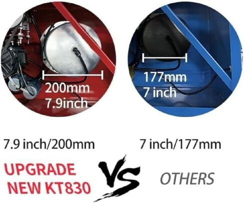 KT-T830W 2.0HP آلة تغيير الإطارات مع حبة الناسف المهنية عجلة معدات إصلاح الإطارات الثقيلة in Kuwait