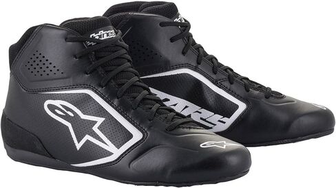 Alpinestars TECH-1 K START V2 SHOES - BLACK/WHITE - 9 in Kuwait