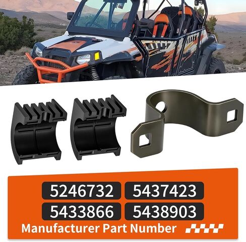 Upper Steering Bushing W/Bracket For Polaris RZR 570 800 Predator 500 Hawkeye Magnum Scrambler Ranger Trail Blazer 300 400 500 550 600 700 800 850 2002-2012 5246732 in Kuwait