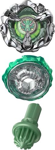 مجموعة BEY BLADE X Ridge Triceratops 9-80GN Booster Pack مع Takara Tomy Defense Type Top، ألعاب ألعاب القتال، للأعمار من 8 سنوات فما فوق in Kuwait