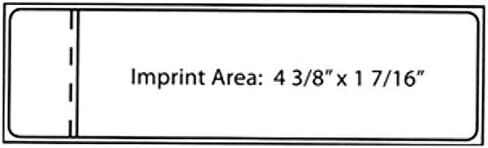 525-PM WJIJ Single Postage Meter Tape with 4 3/8" x 1 7/16" Imprint Area and 3/4" Peel Tab. for use in NeoPost® IJ65 to IJ110 and for use in Hasler® WJ60 to WJ 250 in Kuwait