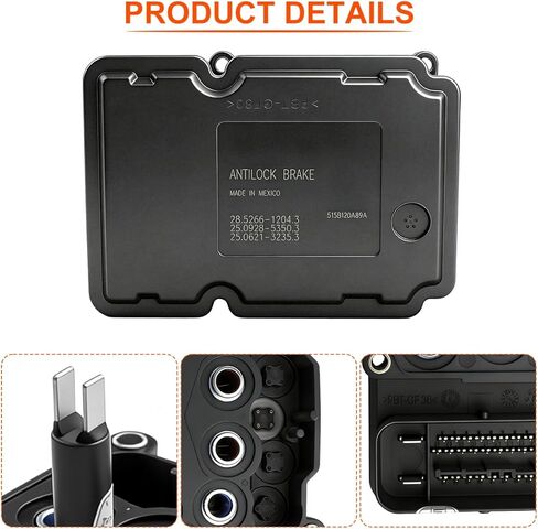 68159461AA ABS Control Module, ABS Control Module Anti-Lock Brake System Module Compatible with Dodge Journey 2.4L 3.6L 2012-2017, 68194693AD 68164595AA 68174982AA 68194693AC 68194693AA 68194693AB in Kuwait