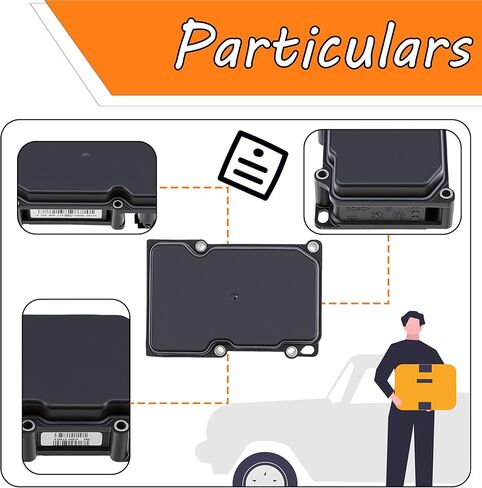 وحدة التحكم في مضخة ABS متوافقة مع Toyota Camry 2.4L 3.5L 2007 2008 2009 مشغل الفرامل المضادة للقفل استبدال المحرك غير الهجين # 0265800534 4405006070 44510-33130 44050-06070 44510-06060 0265800535 in Kuwait