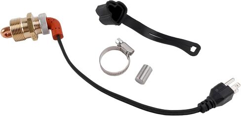 70000-73274 Engine Block Heater for Kubota B20, B26, B1550, B1550D, B1700, B1750, B2100, B2150, B2320, B2400, B2620, B3030, B5200D, B6200, B7200, B7500, B7510DN, B7510HSD 115V 400W in Kuwait
