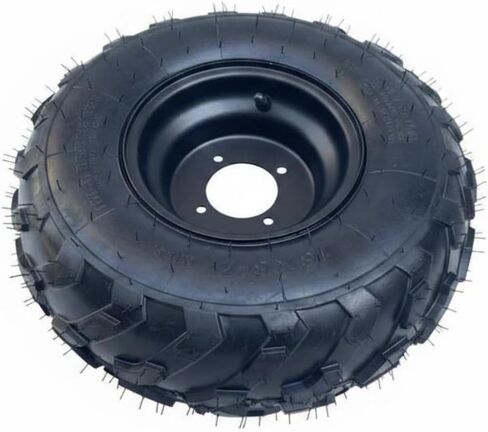 إطار عجلة Go Go-Carts مقاس 16 × 8-7 جزء رياضي عالي الأداء للشاطئ، محور عجلة أسود بأربعة فتحات ومجموعة الإطارات 8.8 بوصة in Kuwait