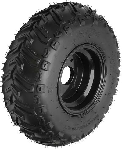 2 حزمة من إطارات ATV & Go Kart مقاس 16x8-7 بدون أنابيب مع إطارات 3 مسامير ومحاور محور خلفي 17T، عجلات متينة من 4 طبقات للطرق الوعرة للدراجة الرباعية والدراجات الصغيرة والعربات التي تجرها الدواب وعربة الجولف in Kuwait