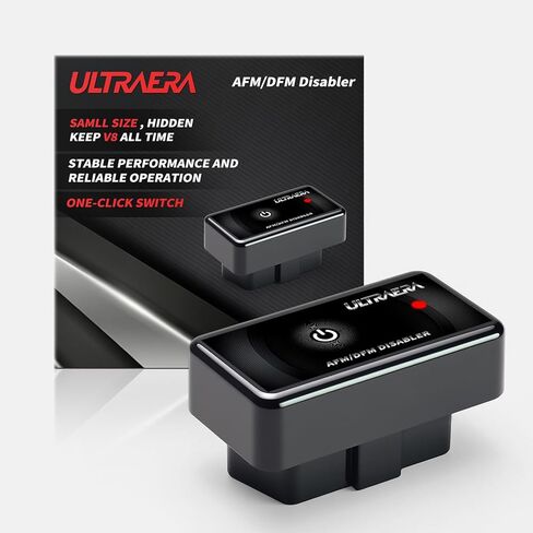 AFM Disabler 5.3 Silverado Active Fuel Management حذف AFM/DFM Disabler مع التشغيل | زر إيقاف التشغيل متوافق مع محركات V6 وV8 GM (Chevy GMC Sierra GMC Yukon Cadillac Escalade إلخ) 4.3L 5.3L 6.0L 6.2L in Kuwait