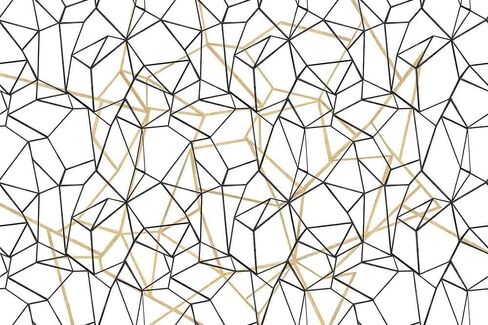 Across Geometrics by Wild Apple Portfolio Laminated Art Print, 12 x 8 inches in Saudi Arabia