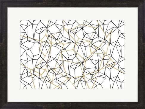 Across Geometrics by Wild Apple Portfolio Laminated Art Print, 12 x 8 inches in Saudi Arabia