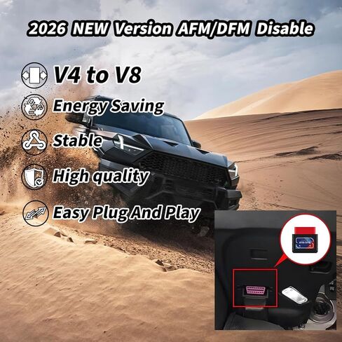 AFM Disabler Active Fuel Management Disabler AFM/DFM Disabler متوافق مع محركات V6 وV8 GM Motors AFM Disabler 5.3 Silverado (Chevy GMC Sierra GMC Yukon Cadillac Escalade إلخ) 4.3L 5.3L 6.0L 6.2L in Kuwait