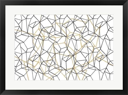 Across Geometrics by Wild Apple Portfolio Laminated Art Print, 12 x 8 inches in Saudi Arabia