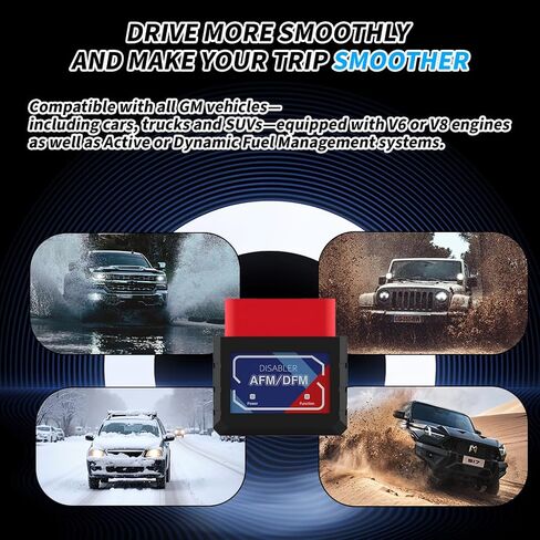 AFM Disabler Active Fuel Management Disabler AFM/DFM Disabler متوافق مع محركات V6 وV8 GM Motors AFM Disabler 5.3 Silverado (Chevy GMC Sierra GMC Yukon Cadillac Escalade إلخ) 4.3L 5.3L 6.0L 6.2L in Kuwait