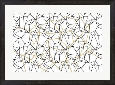 Across Geometrics by Wild Apple Portfolio Laminated Art Print, 12 x 8 inches in Saudi Arabia