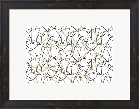 Across Geometrics by Wild Apple Portfolio Laminated Art Print, 12 x 8 inches in Saudi Arabia
