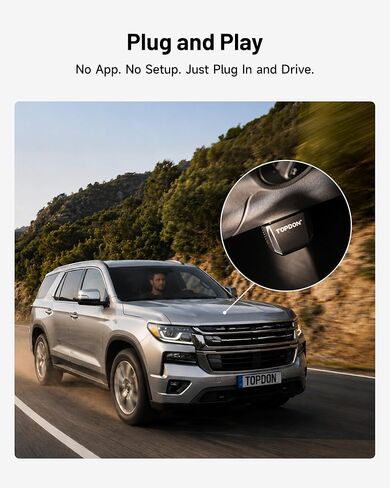 TOPDON AFM/DFM Disabler for GM 2007–2025، جهاز تعطيل obd2 AFM لسيلفرادو، سييرا، تاهو، يوكون، إسكاليد وكامارو، يمنع إلغاء تنشيط الأسطوانة، توصيل وتشغيل تعطيل إدارة الوقود النشط in Kuwait