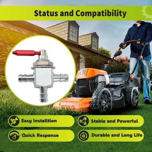 Two-Way Fuel Cut-Off Valve Replacement for Exmark 1-633347 in Kuwait