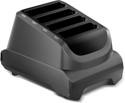 4-Slot Battery Charger for Zebra TC22 TC27, Multi-Bay Spare Battery Charging Cradle with Power Supply, Compatible with TC22 TC27 Batteries (SAC-TC2L-4SCHG-01) in Kuwait