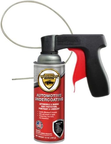 woolwax 1 Gallon Undercoating Kit Bundle w/PRO Gun & 2 Wands. Straw(Clear) Color. in Kuwait