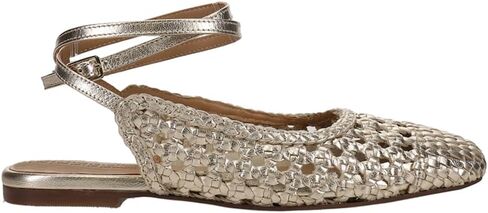 Seychelles Women's Monet Flat Sandal, Light Gold, 8 in Saudi Arabia