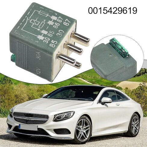 مرحل الحماية من الحمل الزائد لمرسيدس بنز W123، W124، W126، وW107 (OEM 0015429619)، مبيت ABS، أخضر in Kuwait
