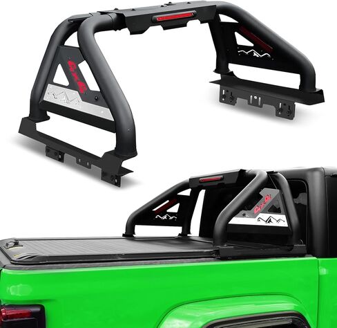 Adjustable Truck Roll Bar for Full Size Pickup Truck, Roll Bar for Truck Sport Bar Chase Rack with Brake Lights Compatible with Ford F-Series, Silverado, Sierra, Ram, Titan XD, Tundra in Kuwait