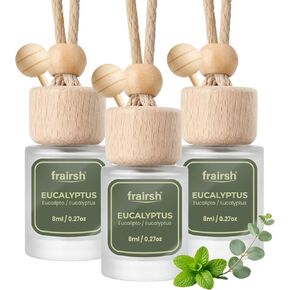 معطر هواء معلق للسيارة 3 قطع، 8 مل لكل واحدة، رائحة الزنبق، موزع روائح الزيوت العطرية الطبيعية، عطر لطيف وناعم وأنيق غير قوي in Kuwait