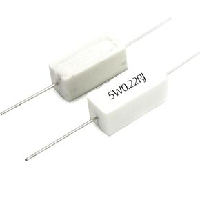 10pcs 5W 5% Cement Resistor Power Resistance 0.47 4.7 47 470 R Ohm 4K7 47K 0.47R 4R7 47R 470R(5W 470R 10pcs) in Kuwait