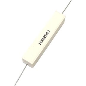 10pcs 10W 5% Cement Resistor Power Resistance 25Ohm 10W25R 10W25ΩJ 25ΩJ in Kuwait