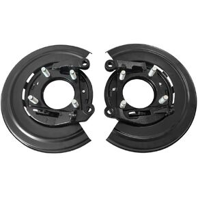 Rear Passenger & Driver Side LH&RH Parking Brake Assembly with Backing Plate 926-273, 5C3Z2210AA, 926-272, 5C3Z2209AA for Ford F-250 F-350 F-450 F-550 Super Duty 2005-2012 in Kuwait