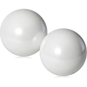 OUTOSS-Pallino for Bocce Ball Game,Boule Game,Jack for Petanque Game,Size-40mm(1.57In.),White-2 Packs in Saudi Arabia