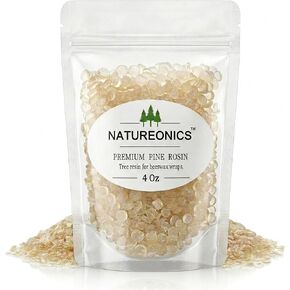 Natureonics 4 Oz Pure Pine Gum Rosin, Natural Pine Resin for DIY Beeswax Food Wraps, High-Tack Sticky Ingredient for Reusable Beeswax Wraps & Plastic-Free Fabric Wraps. in Saudi Arabia