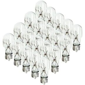 20 قطعة من لمبة إسفين بديلة 12 فولت 4 وات 4 وات T5، عمر طويل، 20XT5-12V-4W in Kuwait