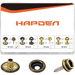 160 pcs snap Buttons,snap Fasteners kit 15mm Stainless Steel Snaps Marine Grade Boat Canvas Snaps,3/8" Socket Metal Snaps for Clothing Leather Boat Cover Fabric (Regular) in Saudi Arabia