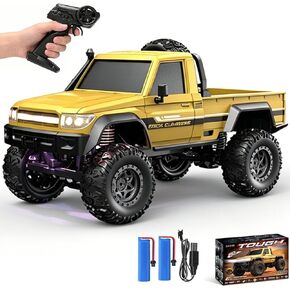 1:20 مقياس RC الزاحف RTR RC شاحنة الصخور 4x4 2.4 جيجا هرتز هواية الصف التحكم عن بعد نموذج سيارة RC عربات التي تجرها الدواب (01-الأزرق) in Kuwait