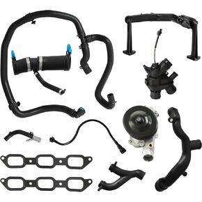 Engine Cooling System Replace Kit & Coolant Water Heater Pipe Fit For Jaguar F-Pace F-Type XE XF XJ Land Rover Range Rover Velar Discovery LR4 3.0 5.0 2010-2020 LR109401 in Kuwait