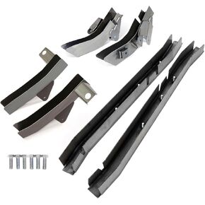 Frame Repair Kit Heavy Duty Steel Lower Rear Front Left Right for Jeep for TJ 1997-2006 for Wrangler 1997-2006 Powder Coated Framed-Type BIK10258 in Kuwait