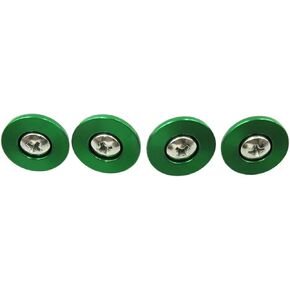 4X Motorcycle Chain Slider Aluminum CNC Countersunk Head Bolt Washers Gasket Flat Fork Pad Screw Compatible with KX250F KX450F in Saudi Arabia