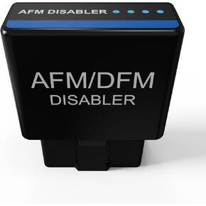 جهاز تعطيل AFM/DFM، أسود مطفي مع شريط أزرق، متوافق مع GM V6 & V8 Chevy GMC Cadillac Buick 5.3L 6.2L 4.3L 3.6L in Kuwait