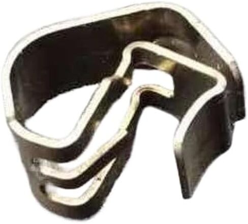 4pcs Front Brake Pad Circlip for Compatible Vehicles – Steel Clamp Gasket Set for Brake System Maintenance in Kuwait