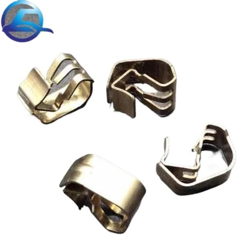 4pcs Front Brake Pad Circlip for Compatible Vehicles – Steel Clamp Gasket Set for Brake System Maintenance in Kuwait